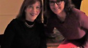 patty martino alspaugh with Susan Orlean signing The Library Book