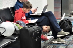 two little boys atlanta airport