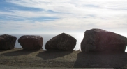 california coastline - boulders